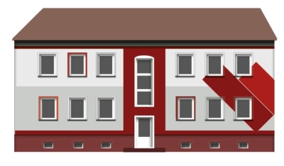 2 Raumwohnung mit Keller und Stellplatz, ERSTBEZUG nach Komplettsanierung - Vorderseite (32884)