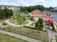 Ausblick vom Balkon